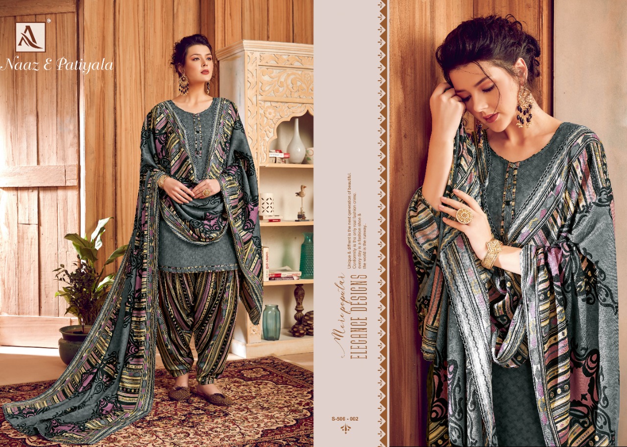 Alok Presents  Naaz E Patiyala Vol 3 Pashmina Collection