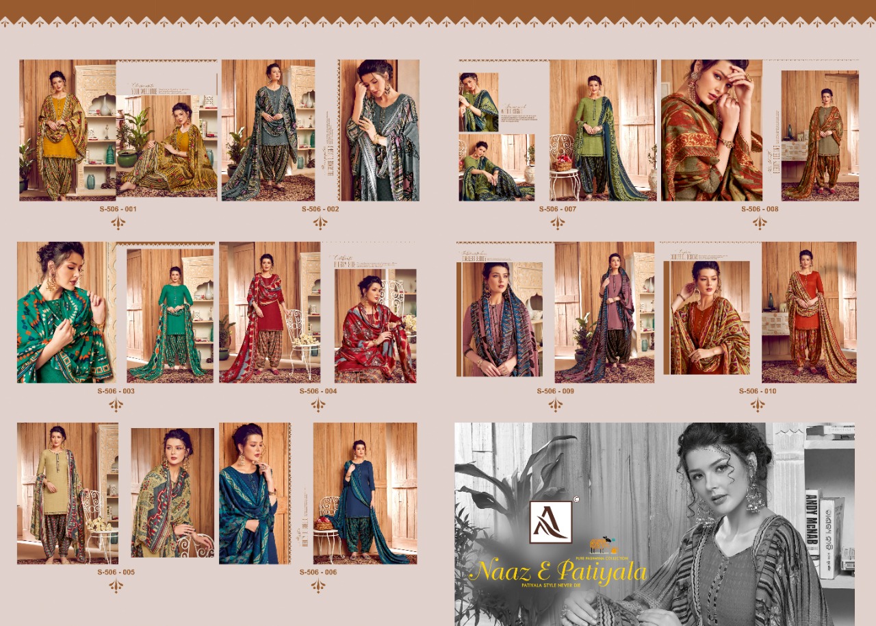 Alok Presents  Naaz E Patiyala Vol 3 Pashmina Collection