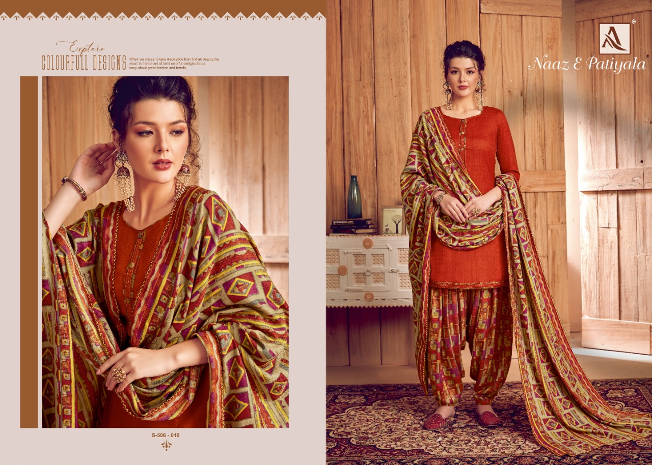 Alok Presents  Naaz E Patiyala Vol 3 Pashmina Collection