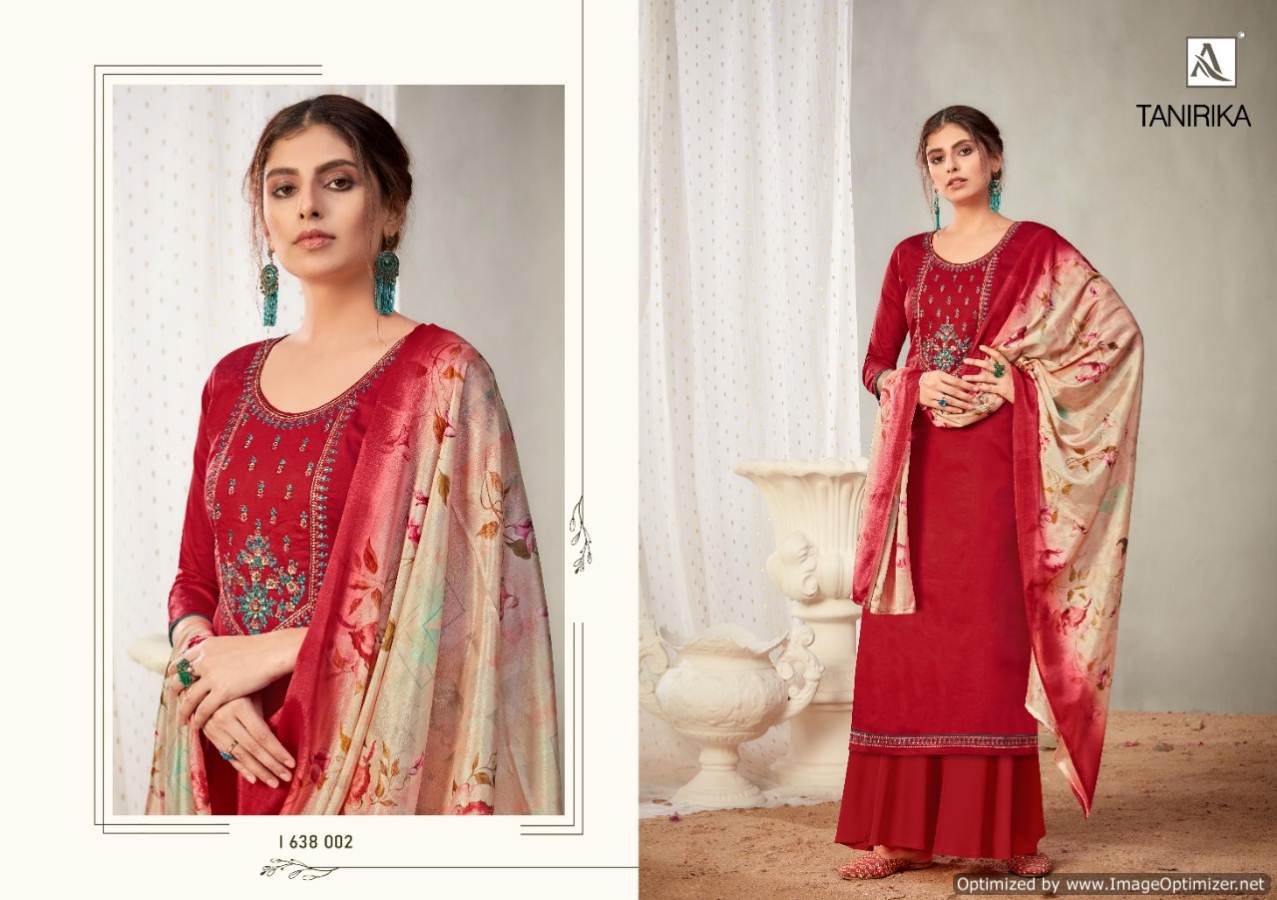 Alok  Presents Tanirika Designer Dress Material