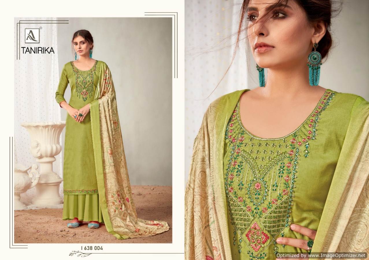 Alok  Presents Tanirika Designer Dress Material