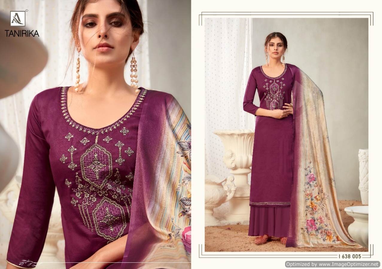 Alok  Presents Tanirika Designer Dress Material