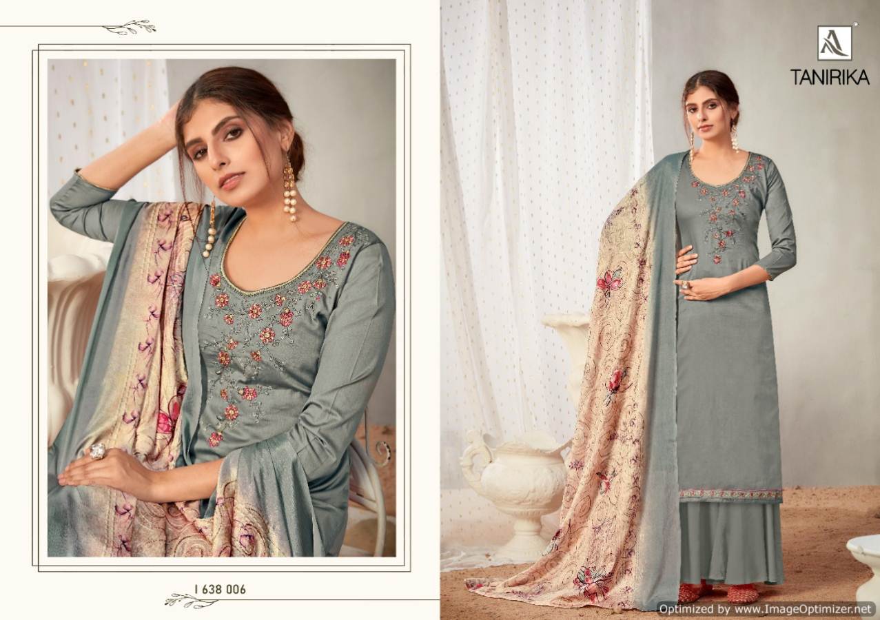 Alok  Presents Tanirika Designer Dress Material