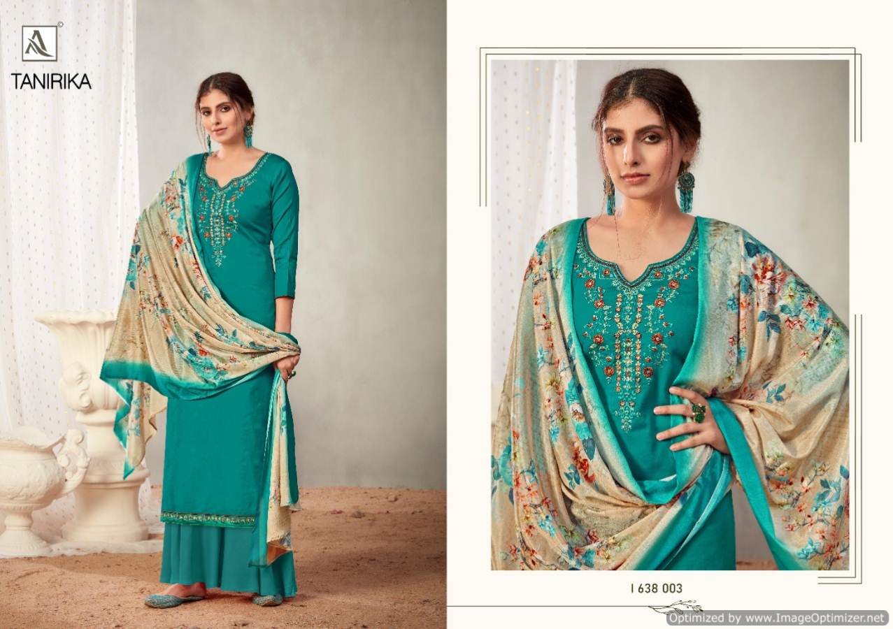 Alok  Presents Tanirika Designer Dress Material