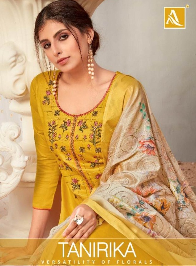 Alok  Presents Tanirika Designer Dress Material