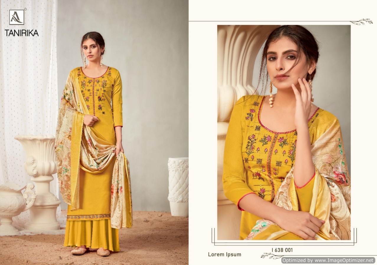 Alok  Presents Tanirika Designer Dress Material