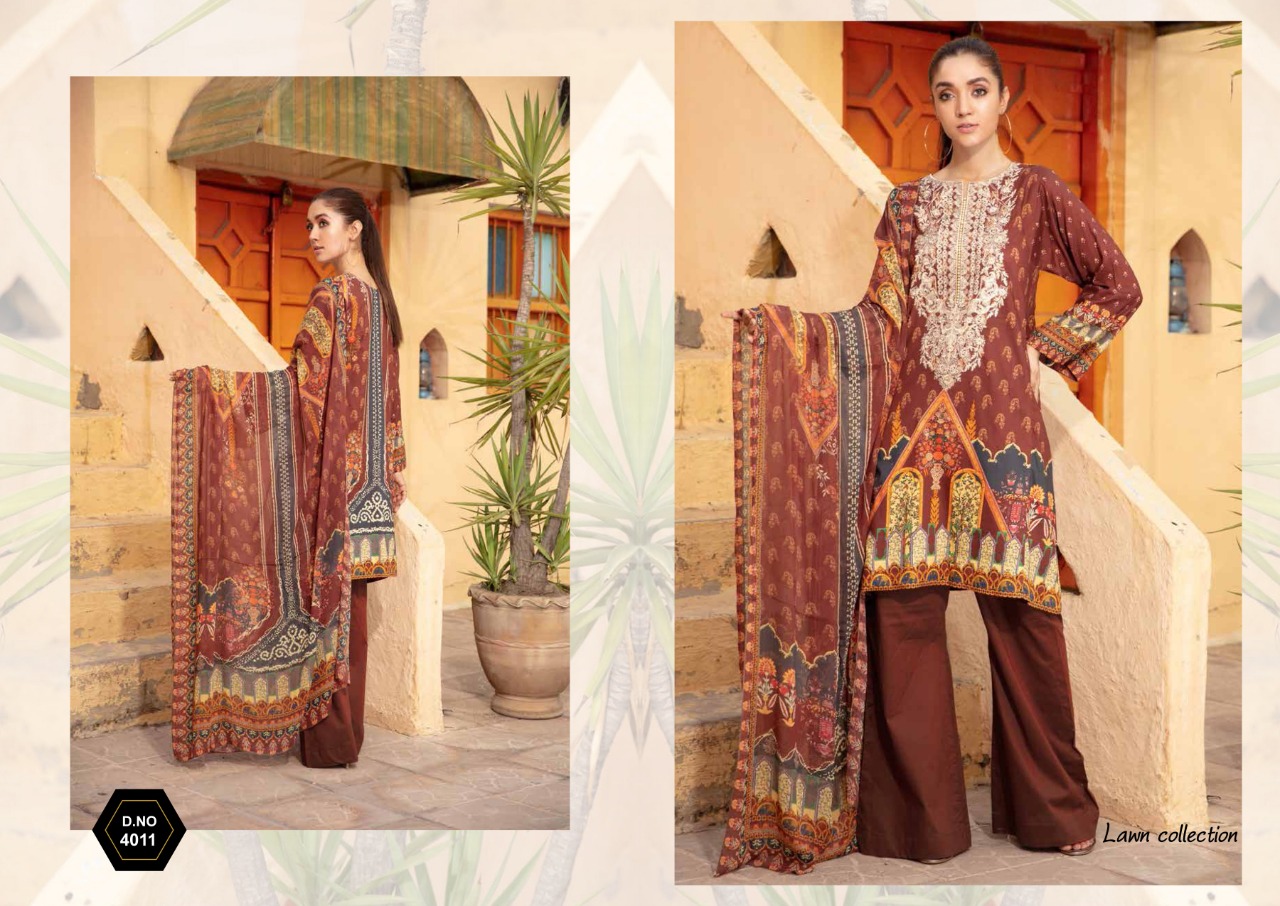 Anaya Luxury Lawn Collection Karachi Dress Material