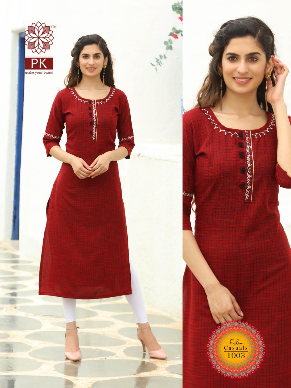 Aradhna  Presents Fashion Casuals  Vol 1  Casual Wear Kurti