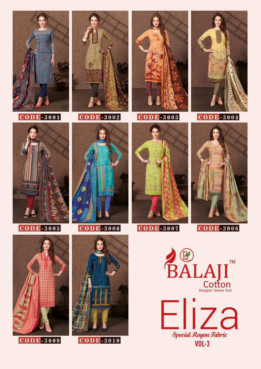 Balaji  Presents Eliza Vol 3 Ready Made  Collection