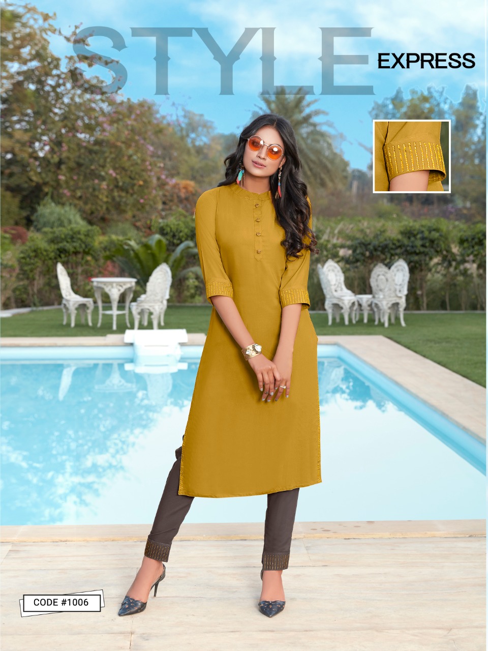 Banwery Presents  Taj Designer Kurtis Collection