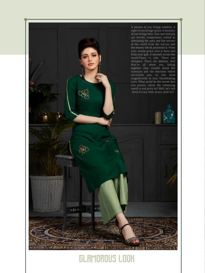 Banwery Presents  Kangana  Casual Wear Kurti With Bottom