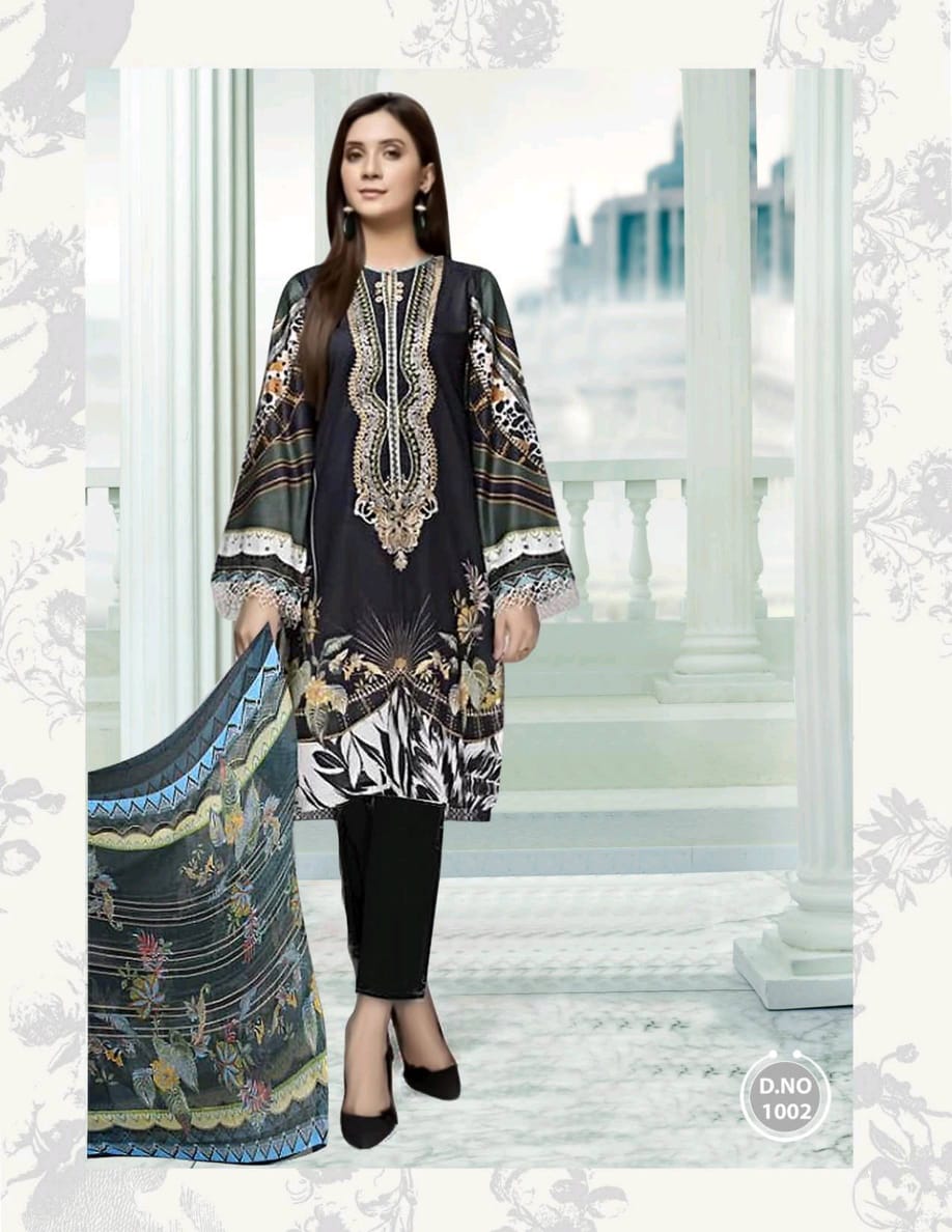 Baroque Lawn Collection 2020 Karachi Dress Material