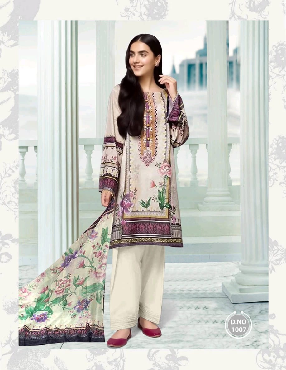 Baroque Lawn Collection 2020 Karachi Dress Material