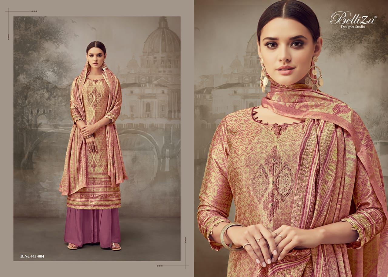 Belliza Presents Cosmic  Designer Dress Material