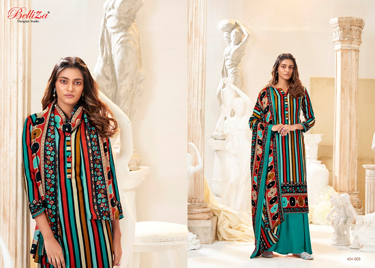 Belliza Presents Al'marina Designer Dress Material