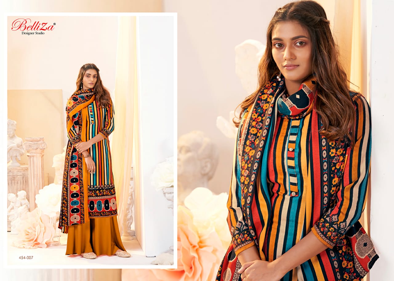 Belliza Presents Al'marina Designer Dress Material