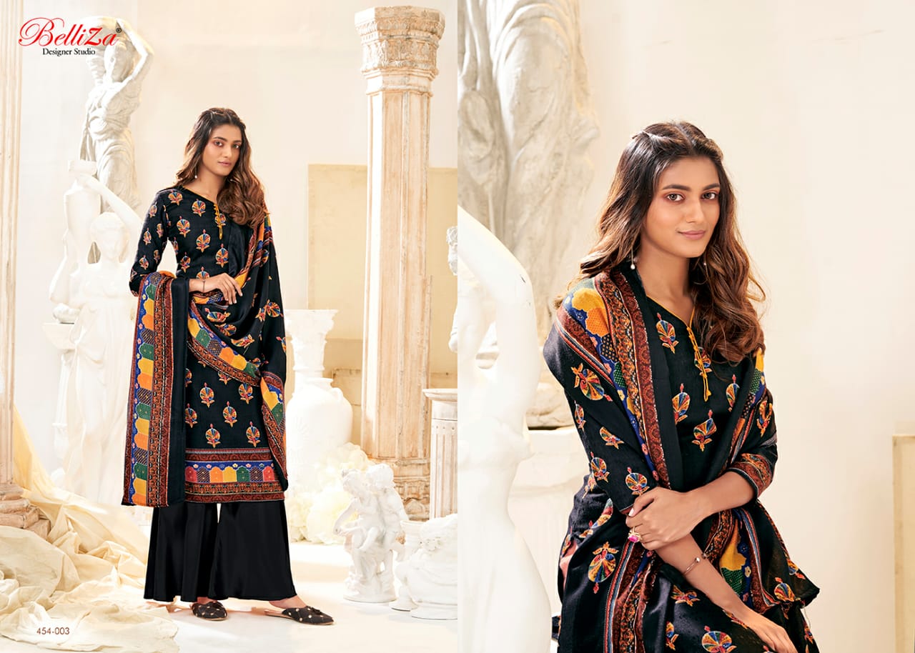 Belliza Presents Al'marina Designer Dress Material