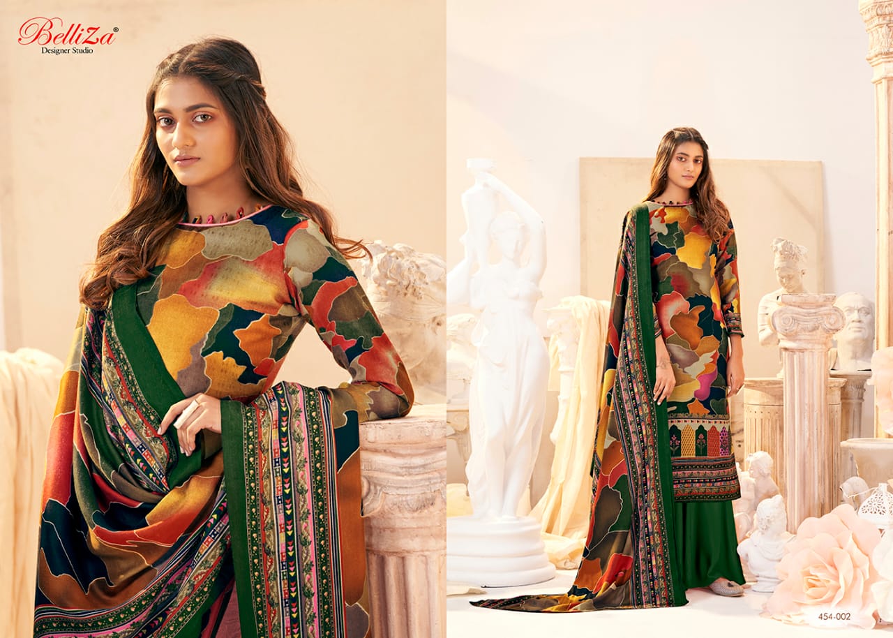 Belliza Presents Al'marina Designer Dress Material