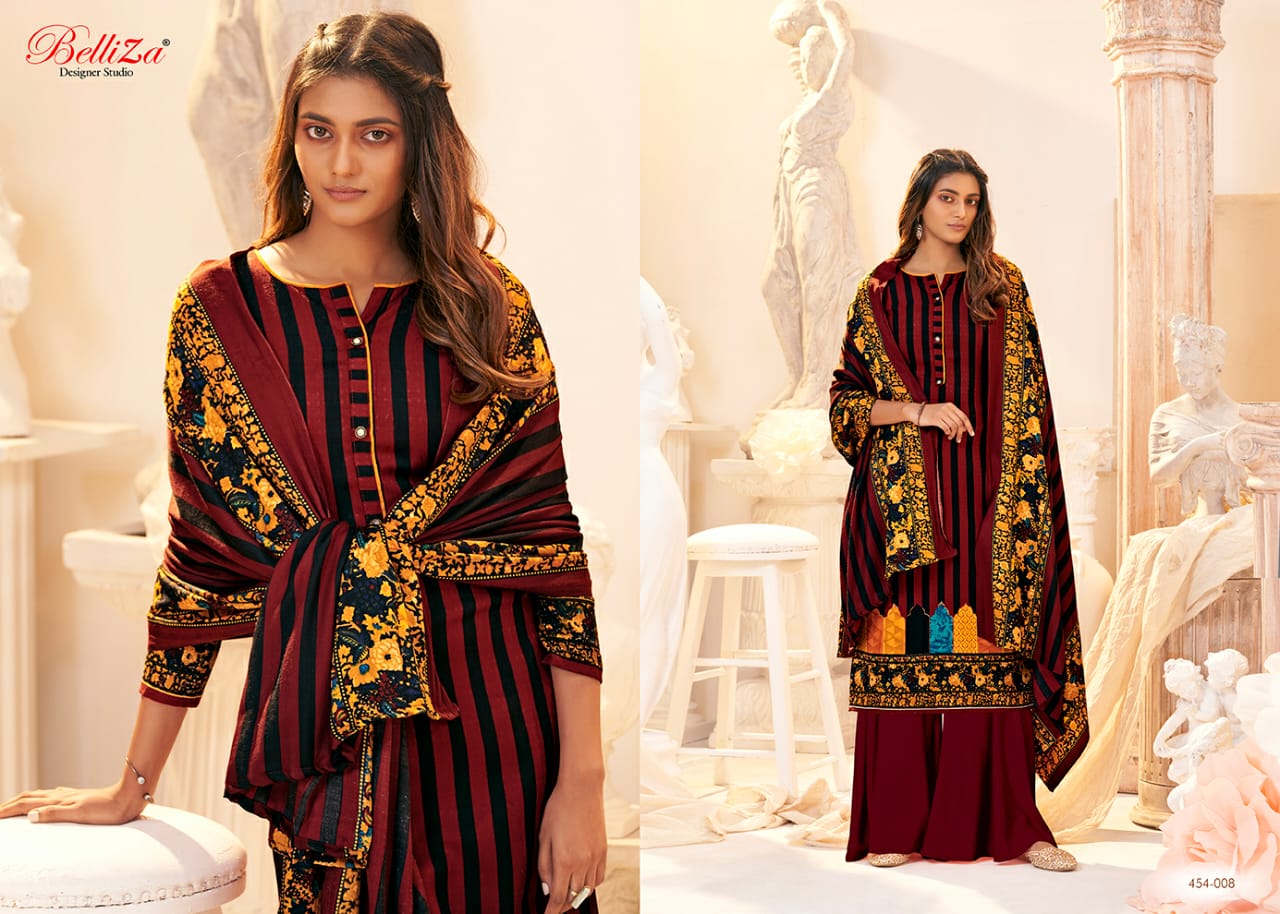Belliza Presents Al'marina Designer Dress Material