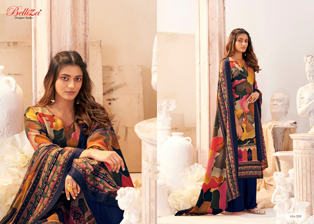 Belliza Presents Al'marina Designer Dress Material