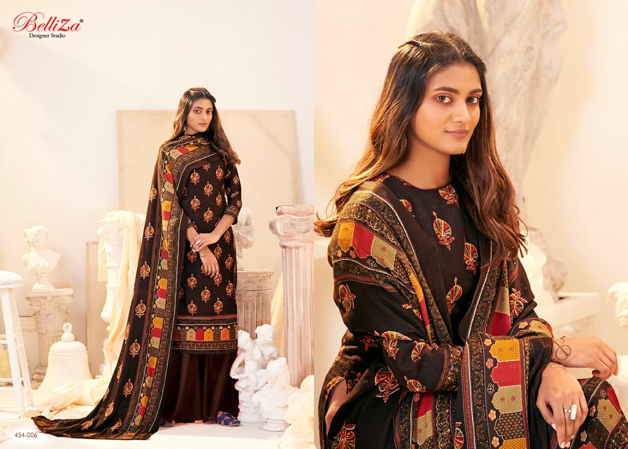 Belliza Presents Al'marina Designer Dress Material
