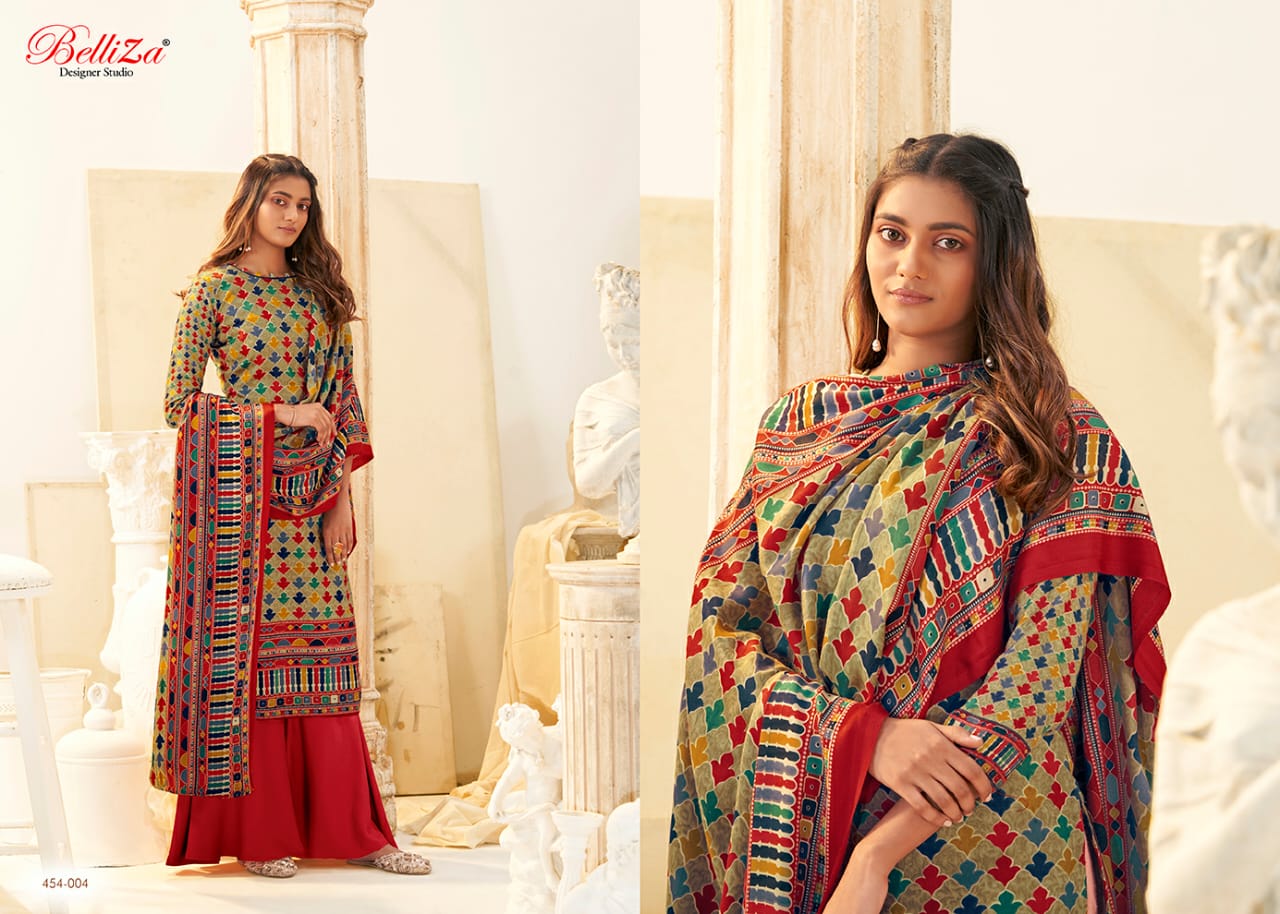 Belliza Presents Al'marina Designer Dress Material