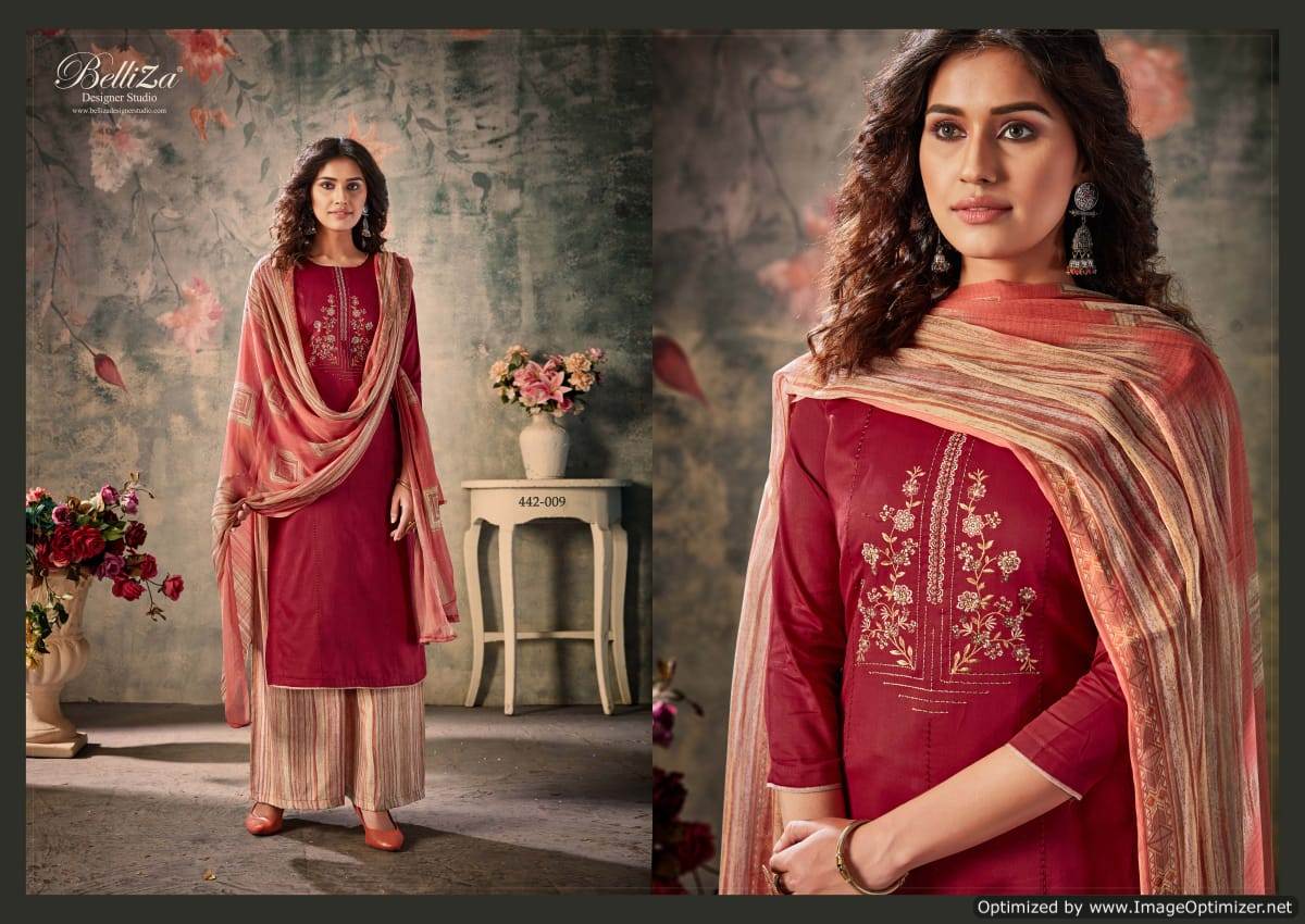Belliza  Presents Nazar E Patiala Vol 4 Designer Dress Material