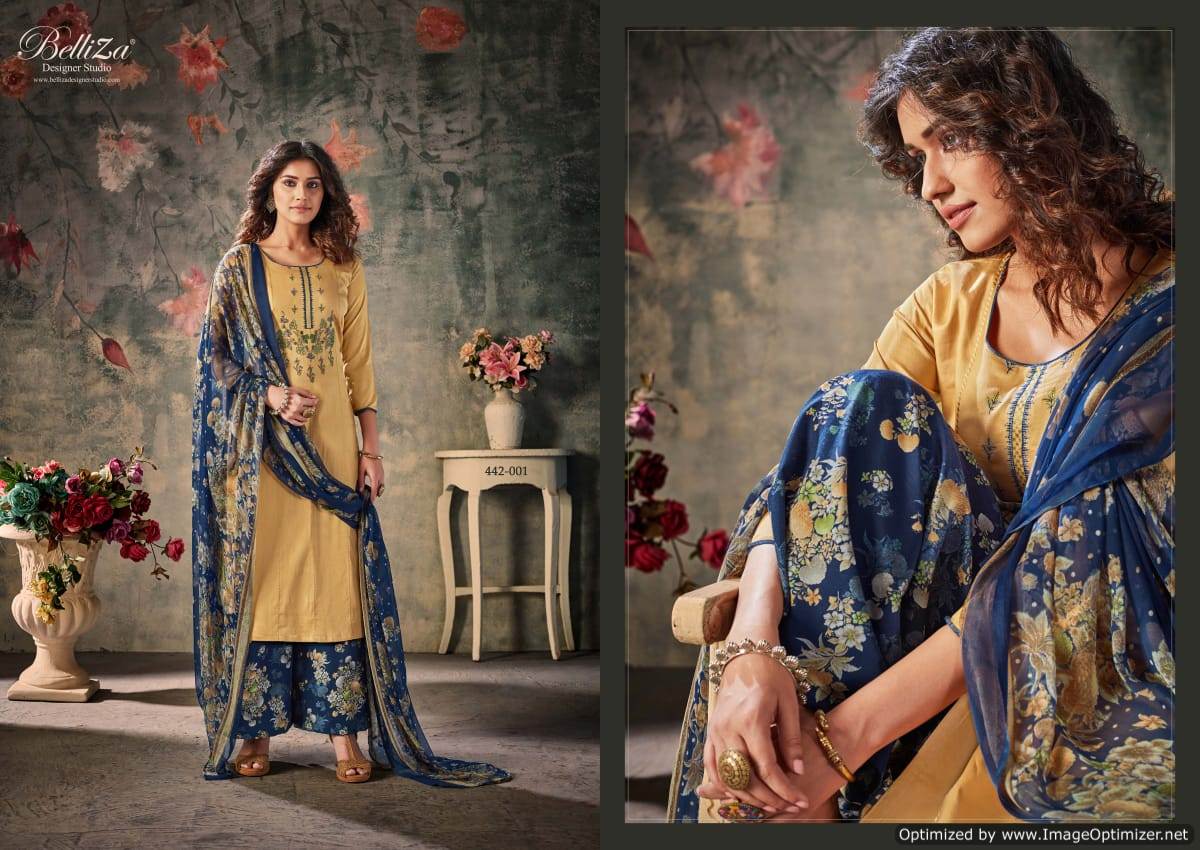 Belliza  Presents Nazar E Patiala Vol 4 Designer Dress Material