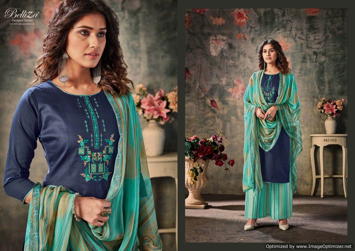 Belliza  Presents Nazar E Patiala Vol 4 Designer Dress Material