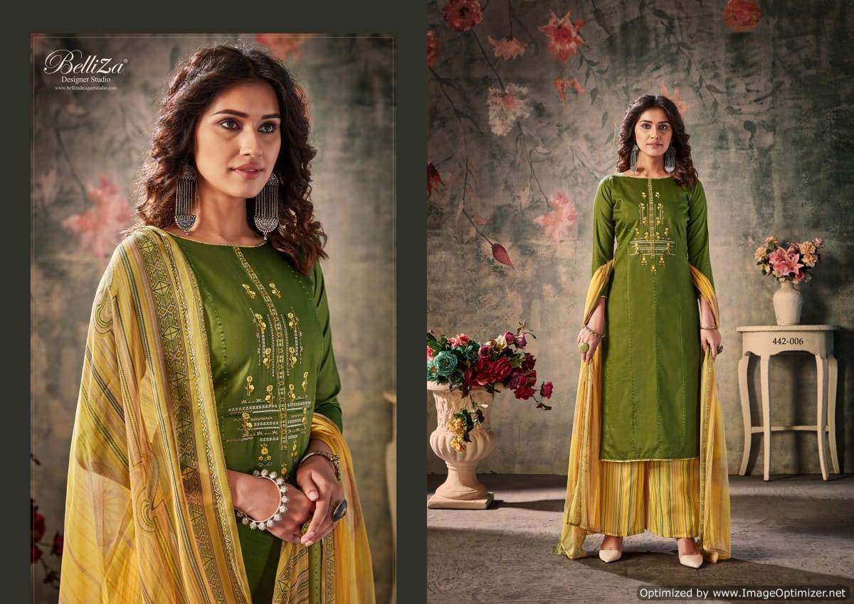 Belliza  Presents Nazar E Patiala Vol 4 Designer Dress Material
