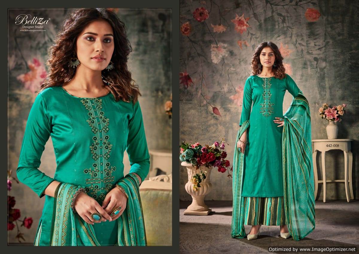 Belliza  Presents Nazar E Patiala Vol 4 Designer Dress Material