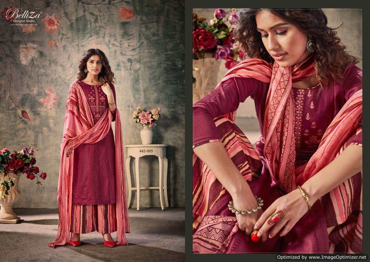 Belliza  Presents Nazar E Patiala Vol 4 Designer Dress Material