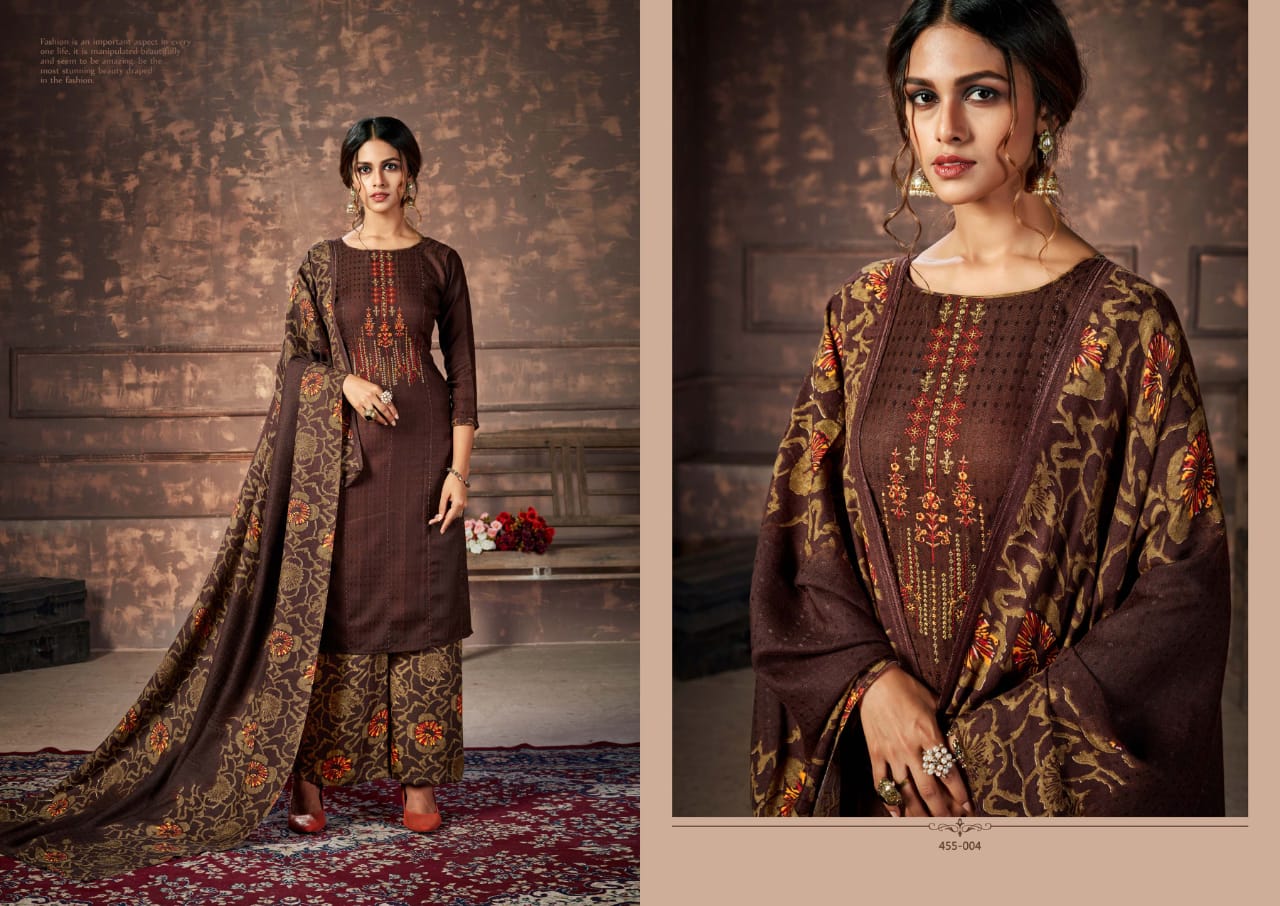 Belliza Presents Nizam-e-patiala Designer Dress Material