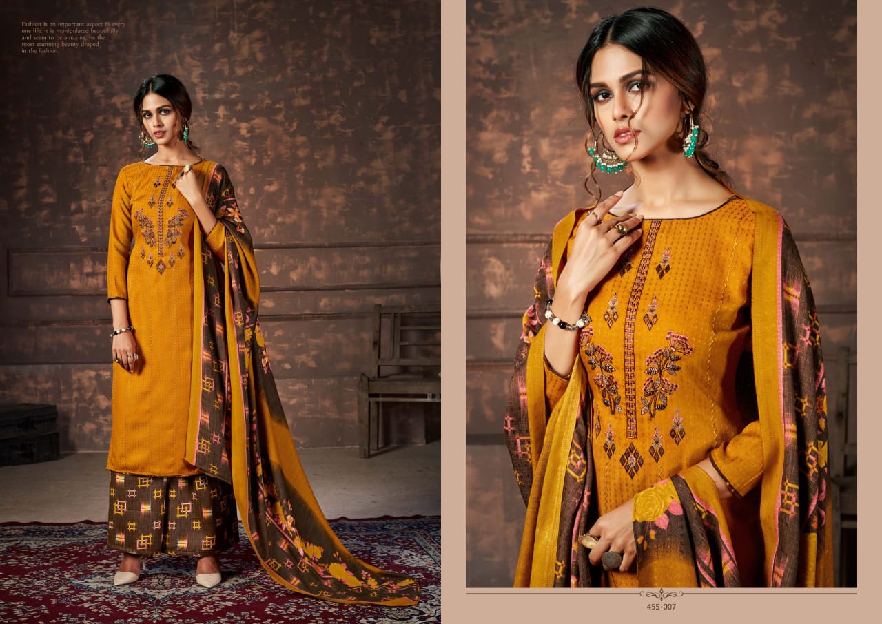 Belliza Presents Nizam-e-patiala Designer Dress Material