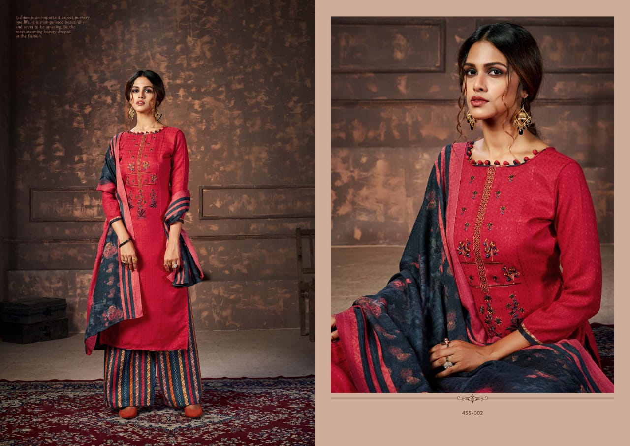 Belliza Presents Nizam-e-patiala Designer Dress Material