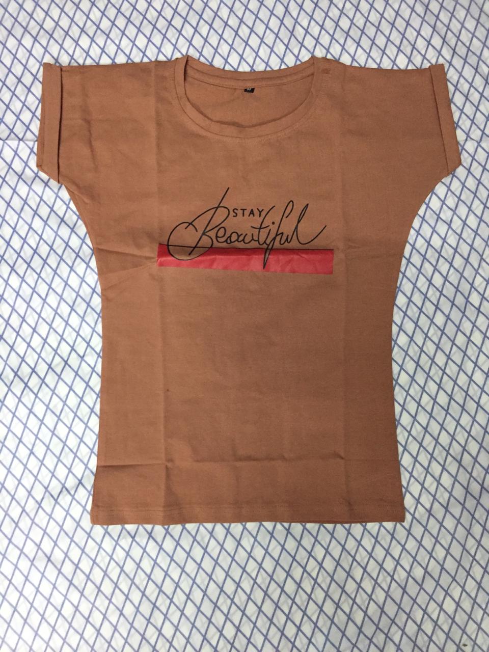10 Piece Ladies T-shirts Catalog