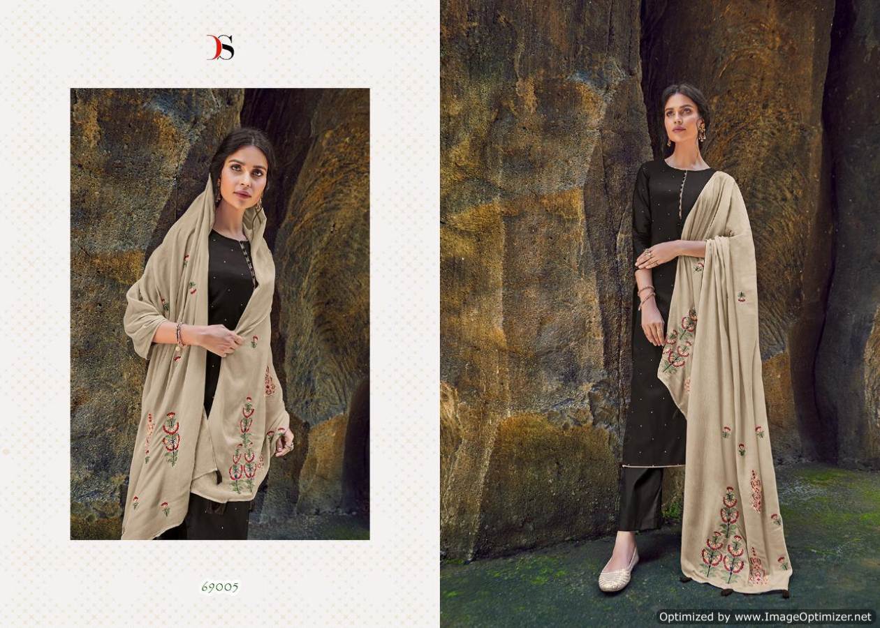 Deepsy  Presents Evergreen  Designer Dress Material