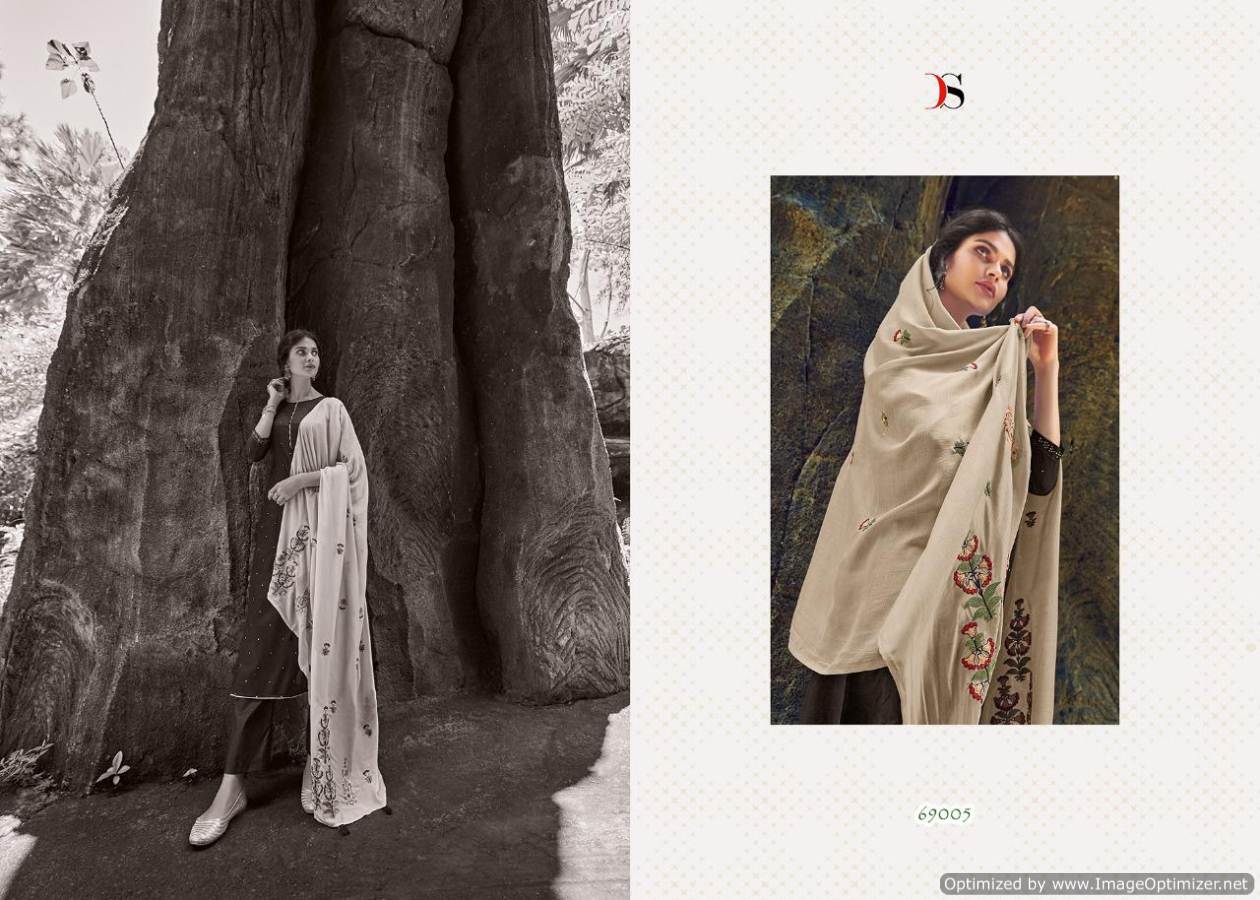 Deepsy  Presents Evergreen  Designer Dress Material