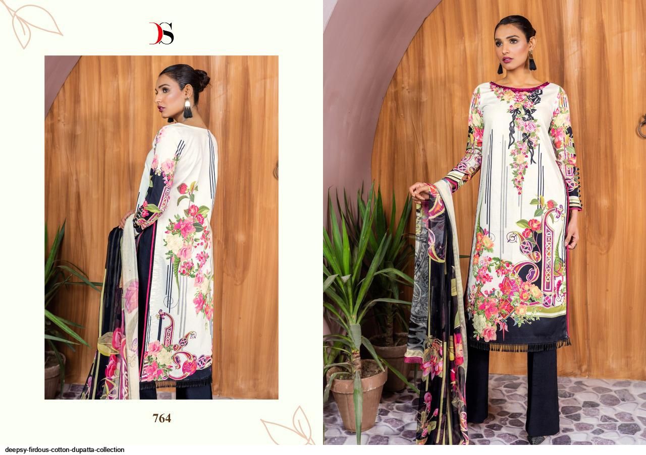 Deepsy Presents Firdous Cotton  Pakistani Suits