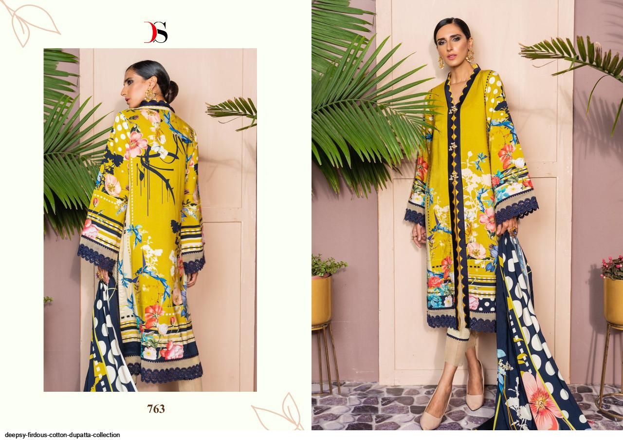 Deepsy Presents Firdous Cotton  Pakistani Suits