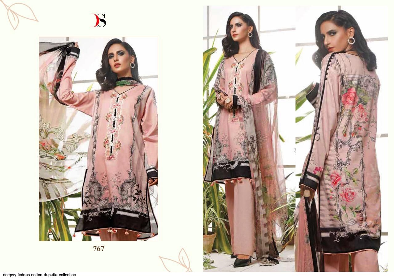 Deepsy Presents Firdous Cotton  Pakistani Suits