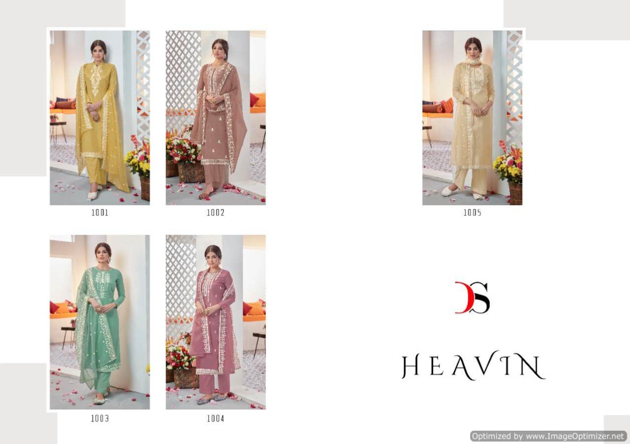 Deepsy Presents Heavin  Designer Dress Material