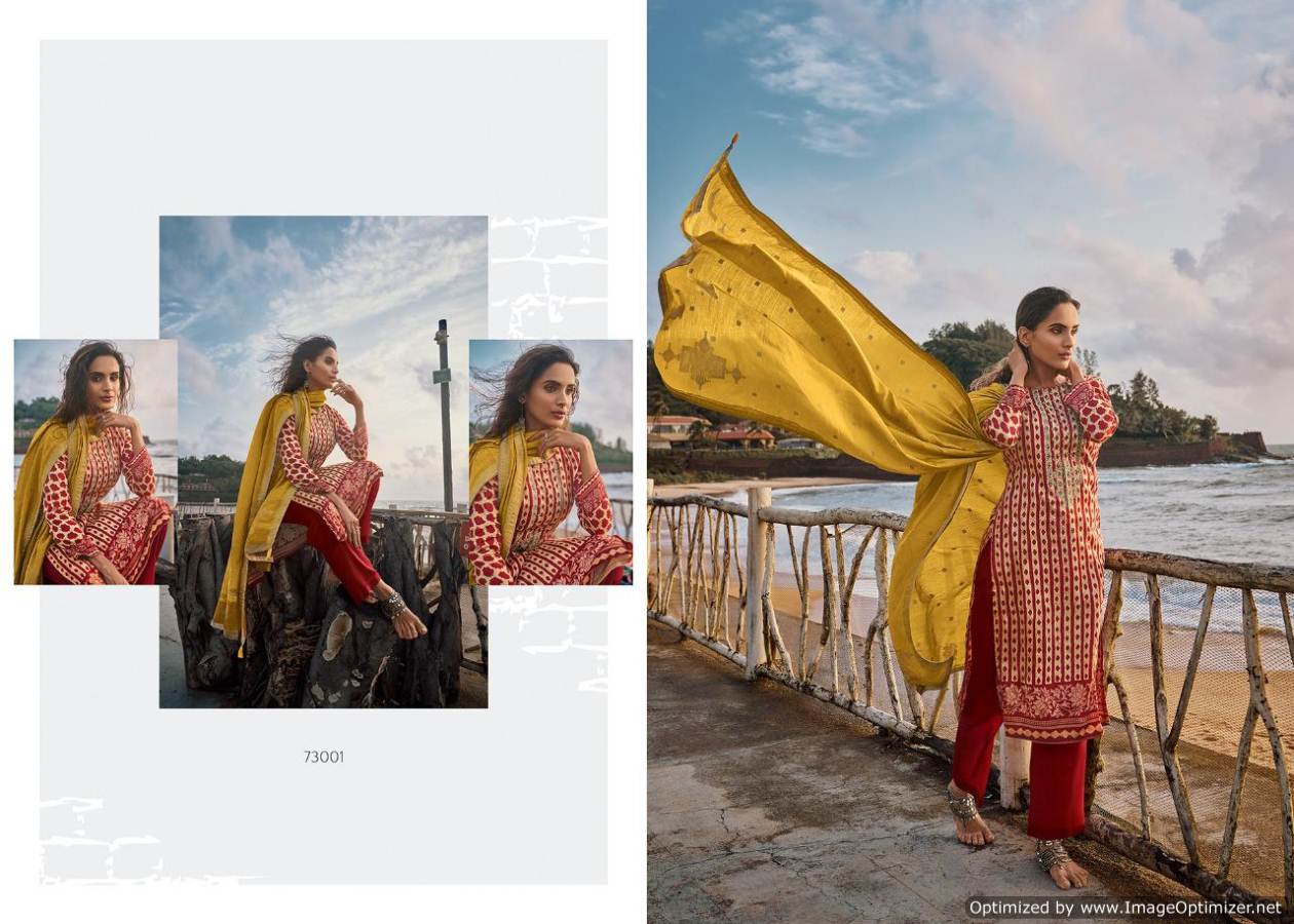 Deepsy  Presents Mahira Designer Dress Material Collection
