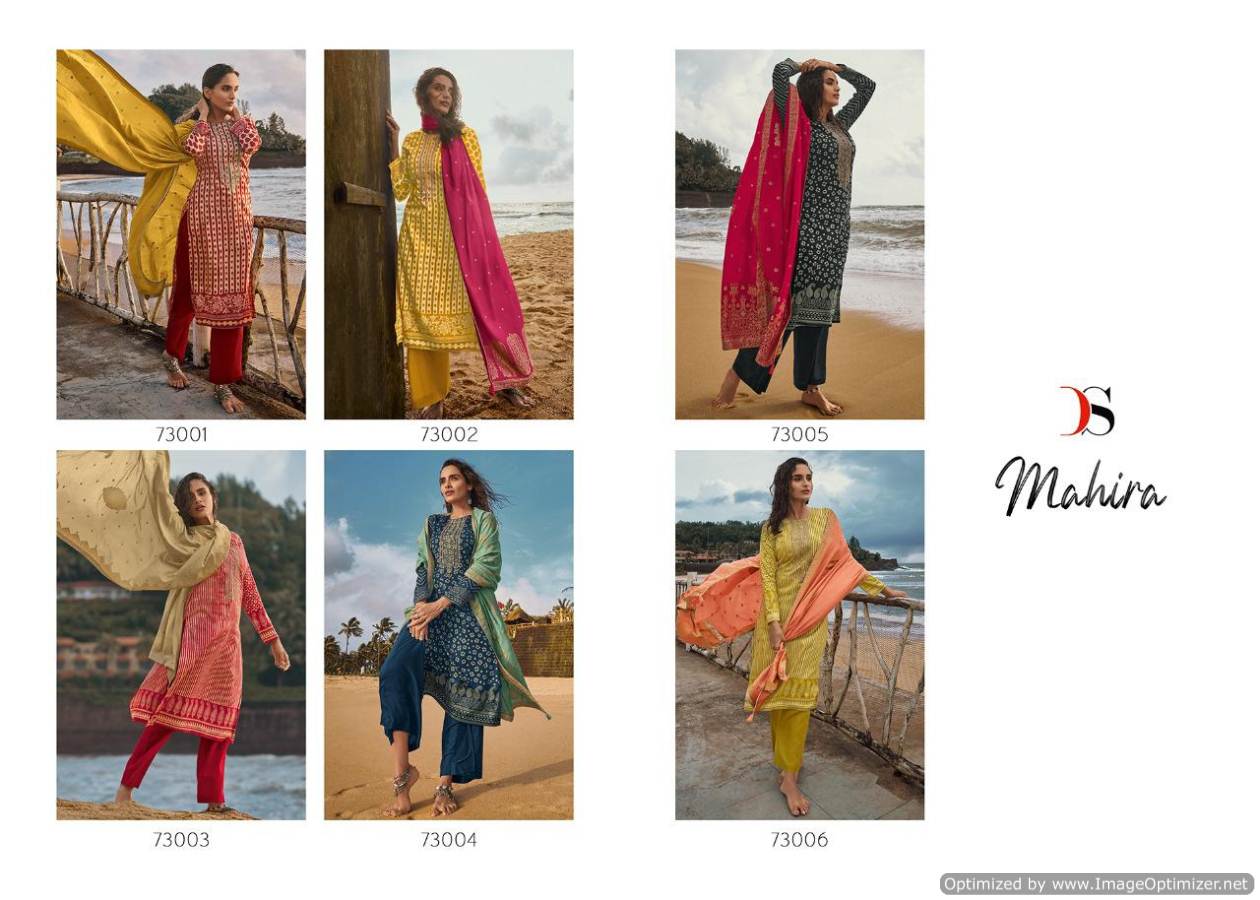 Deepsy  Presents Mahira Designer Dress Material Collection