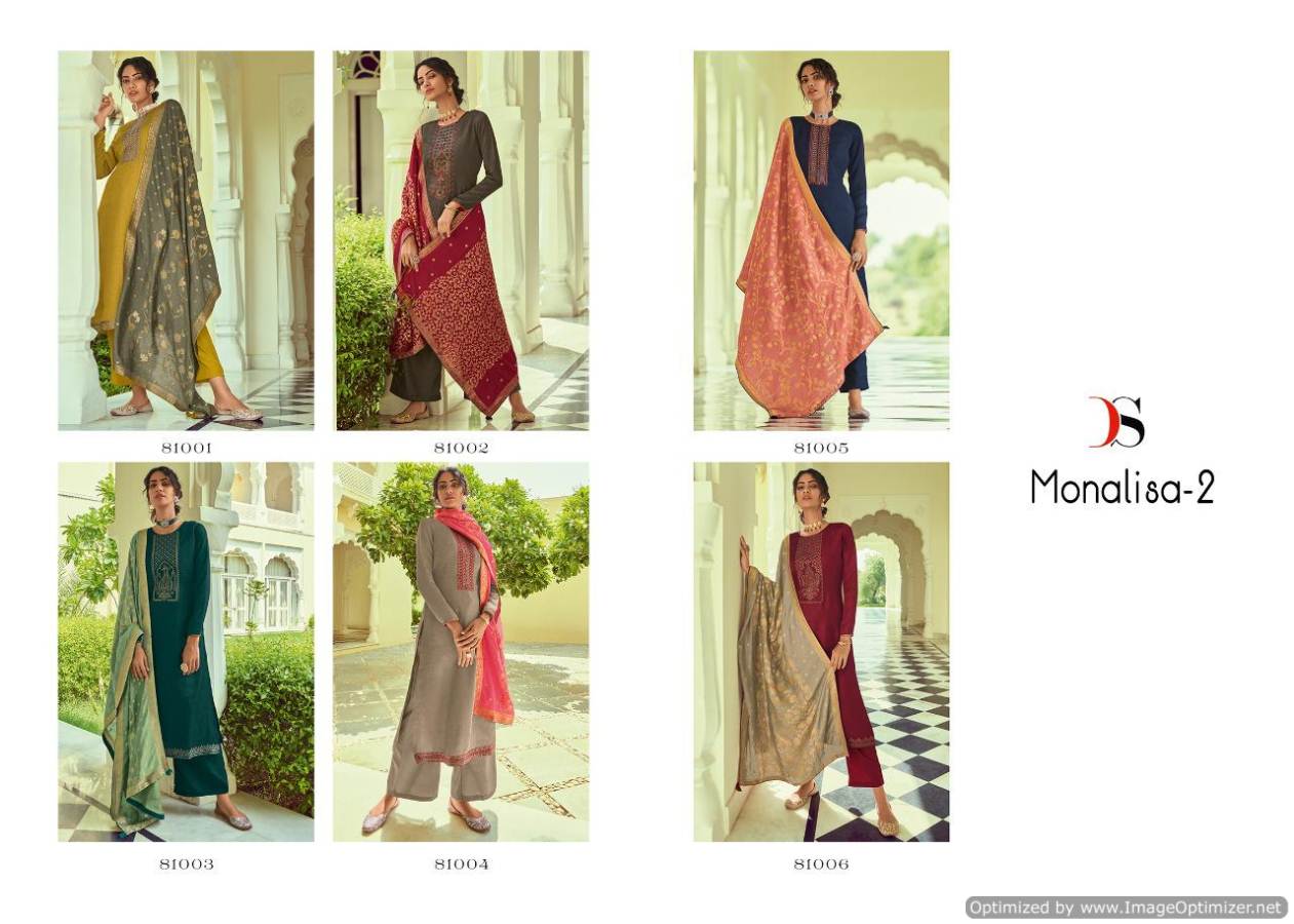 Deepsy Presents  Monalisa  Vol 2  Festive Wear Designer Dress Material