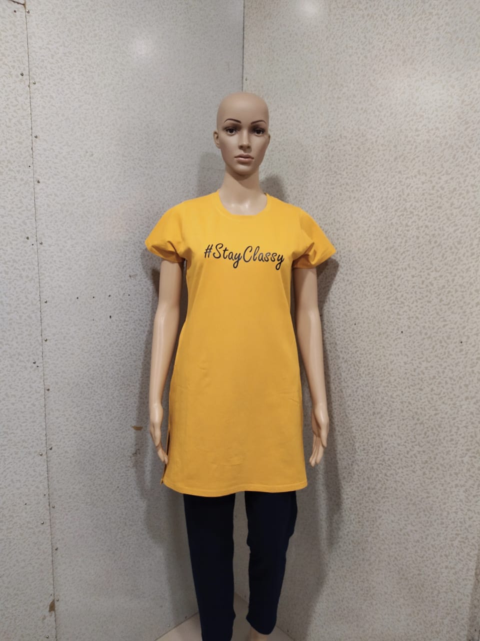 Fc Presents Sanvari Fashion Ladies Pure Cotton Long T-shirt