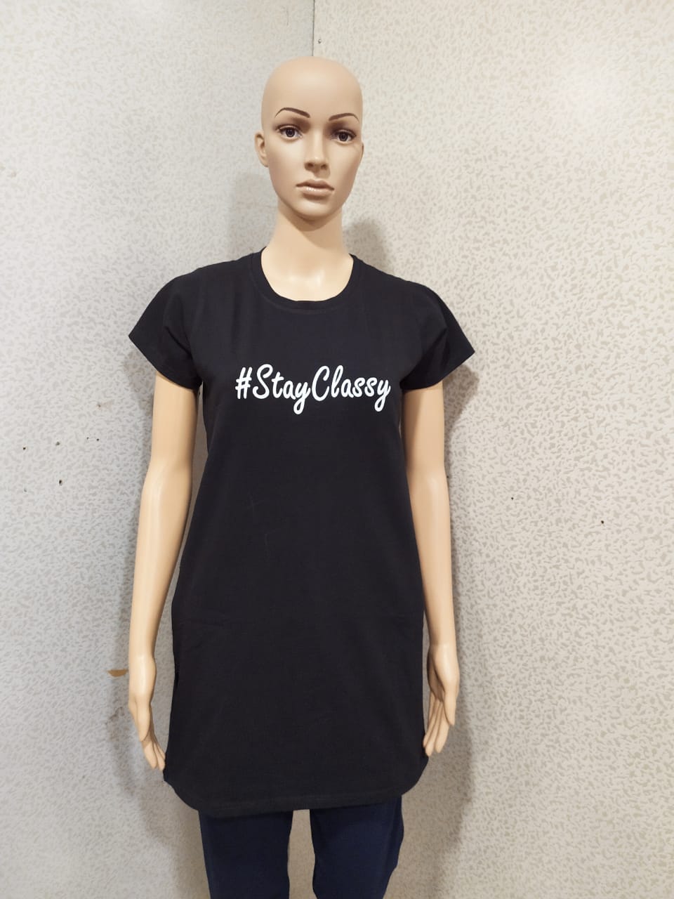 Fc Presents Sanvari Fashion Ladies Pure Cotton Long T-shirt
