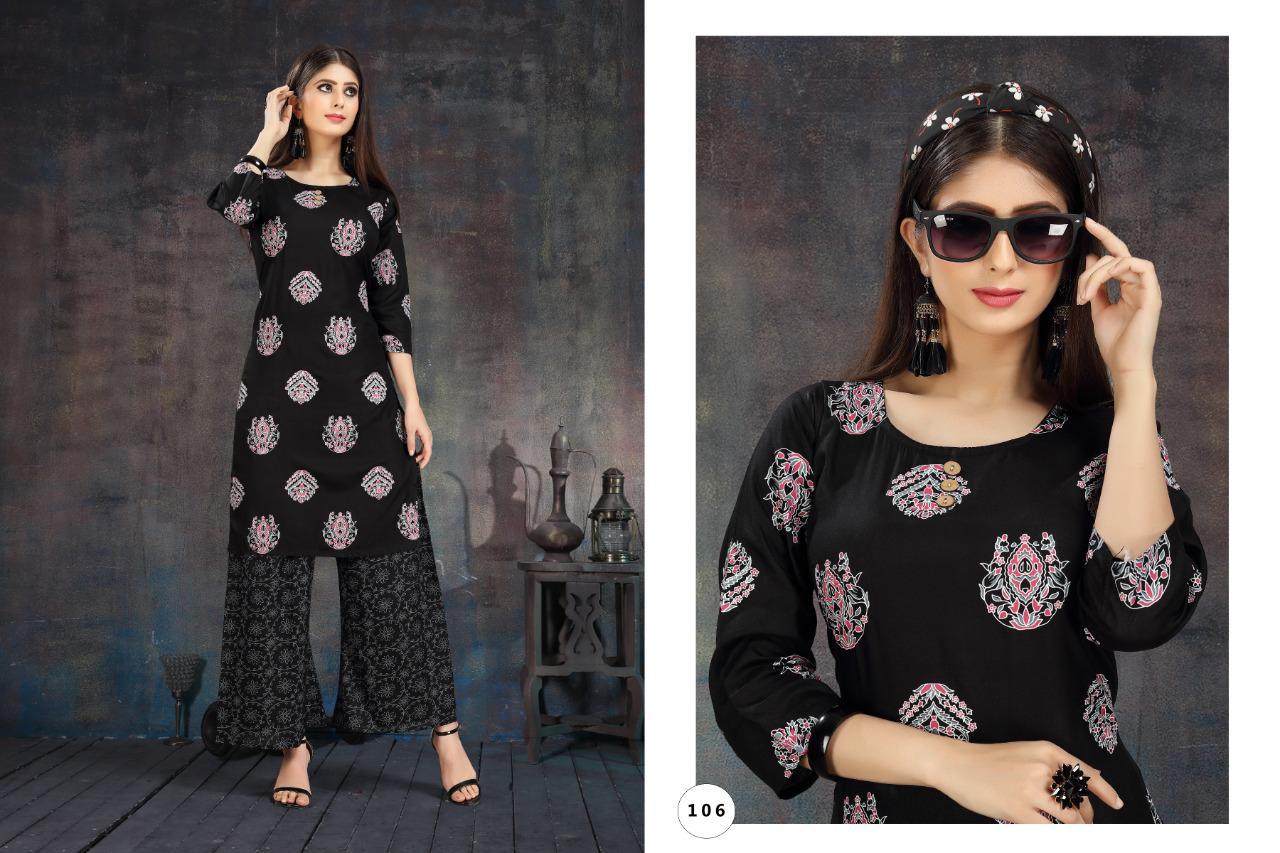 Ft  Presents Fusion  Kurti With Bottom Collection