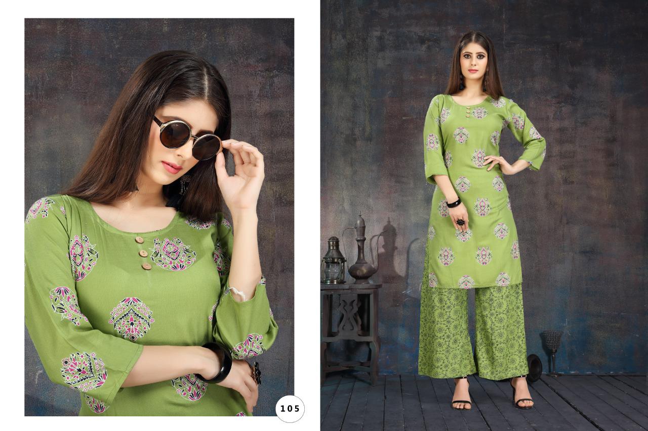 Ft  Presents Fusion  Kurti With Bottom Collection