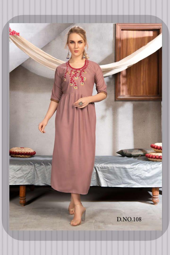 Ft Presents Saheli Heavy Rayon Casual Wear Kurti Collection